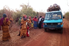 Das Buschtaxi von Bombale nach Farafenni