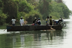 Fährverbindung über den Gambia River