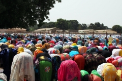 Gemeinsames Gebet am Morgen des Zuckerfestes