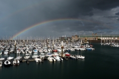 Der Hafen von Cherbourg