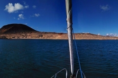 Unser Ankerplatz vor Graciosa