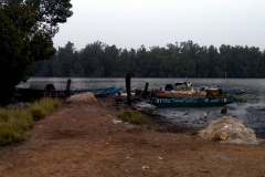 Die Stegreste von Bombale