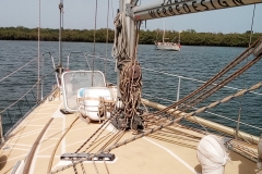 Das Deck der "aracanga"