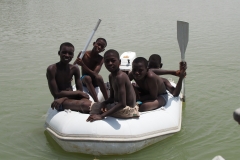 Das Beiboot sollte stabil und robust sein