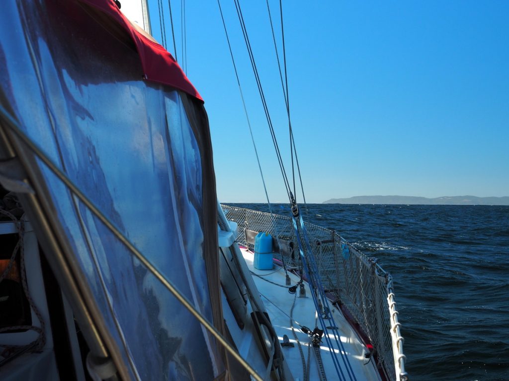 Die Insel Chiloe kommt in Sicht