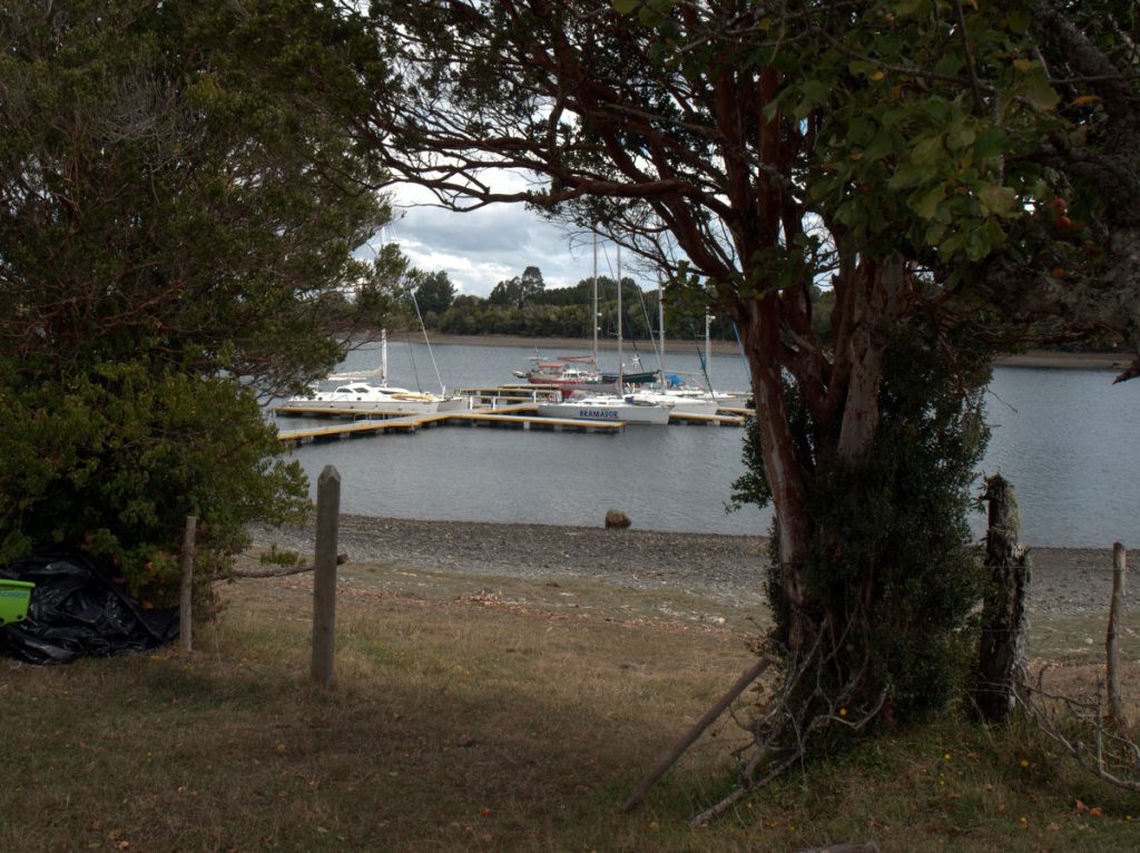 Die Marina Puduhuapi bei Chiloe