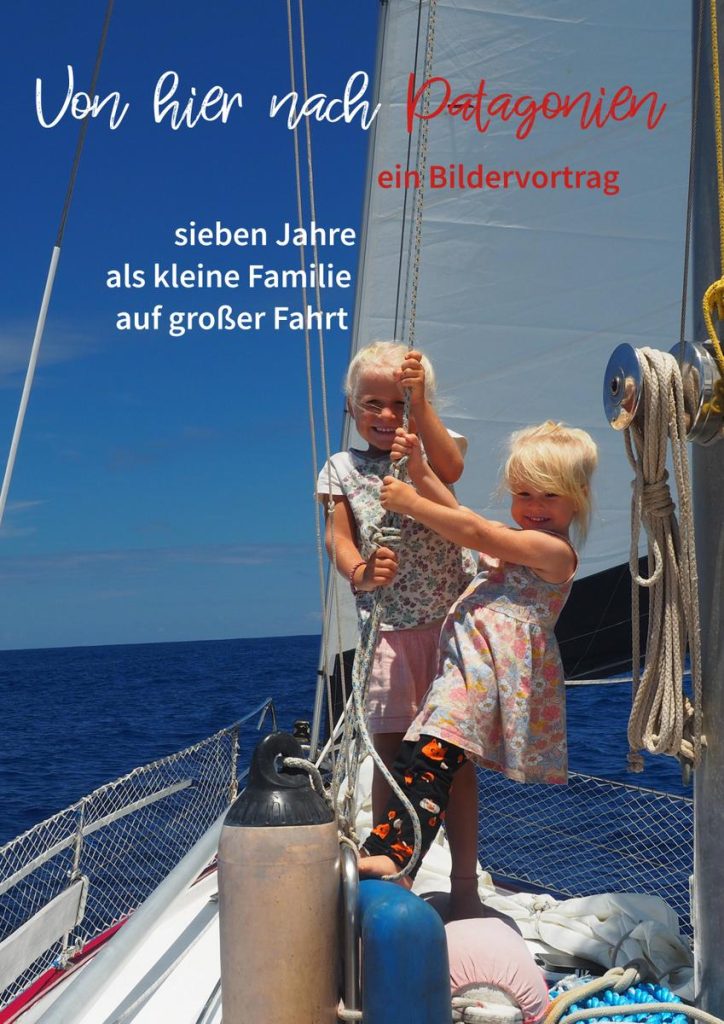 Plakat Von hier nach Patagonien