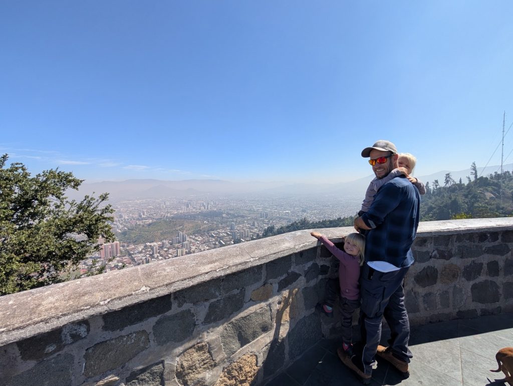 Auf dem Cerro San Cristobal