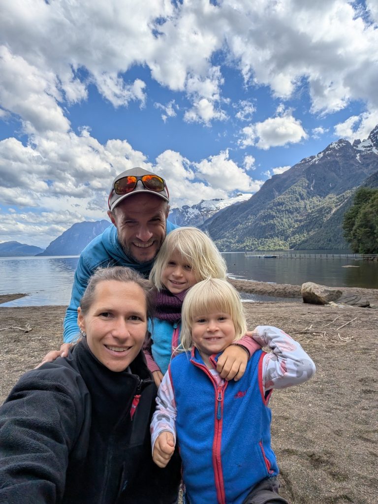 Martin, Kira, Riki und Naia